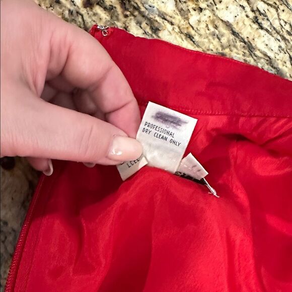 Marie St. Claire Vintage Short Sleeve Embroidered Qipao Dress Size 12 - Picture 7 of 9